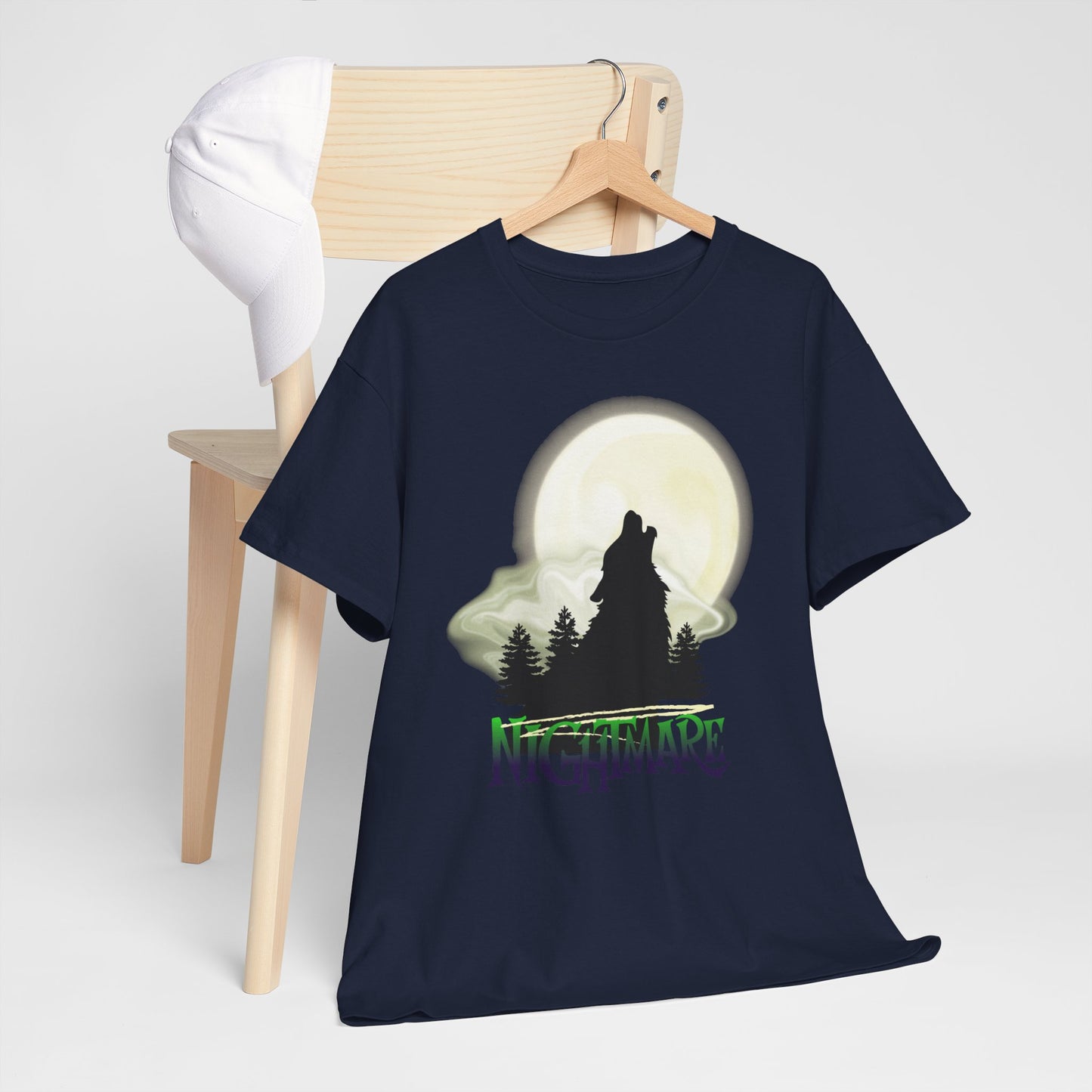 Unisex Heavy Cotton Graphic design (Nightmare) T-shirt