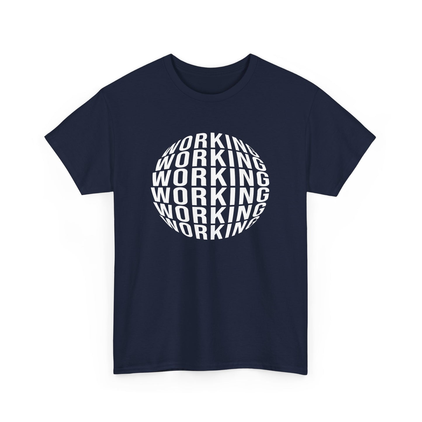 Unisex Heavy Cotton Graphic design (Working) T-shirt