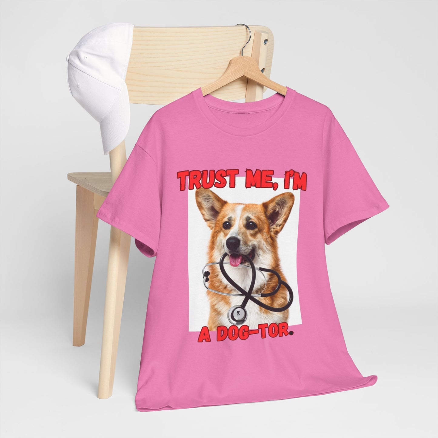 Unisex Heavy Cotton Graphic Design (DOG JOKE) T-shirt