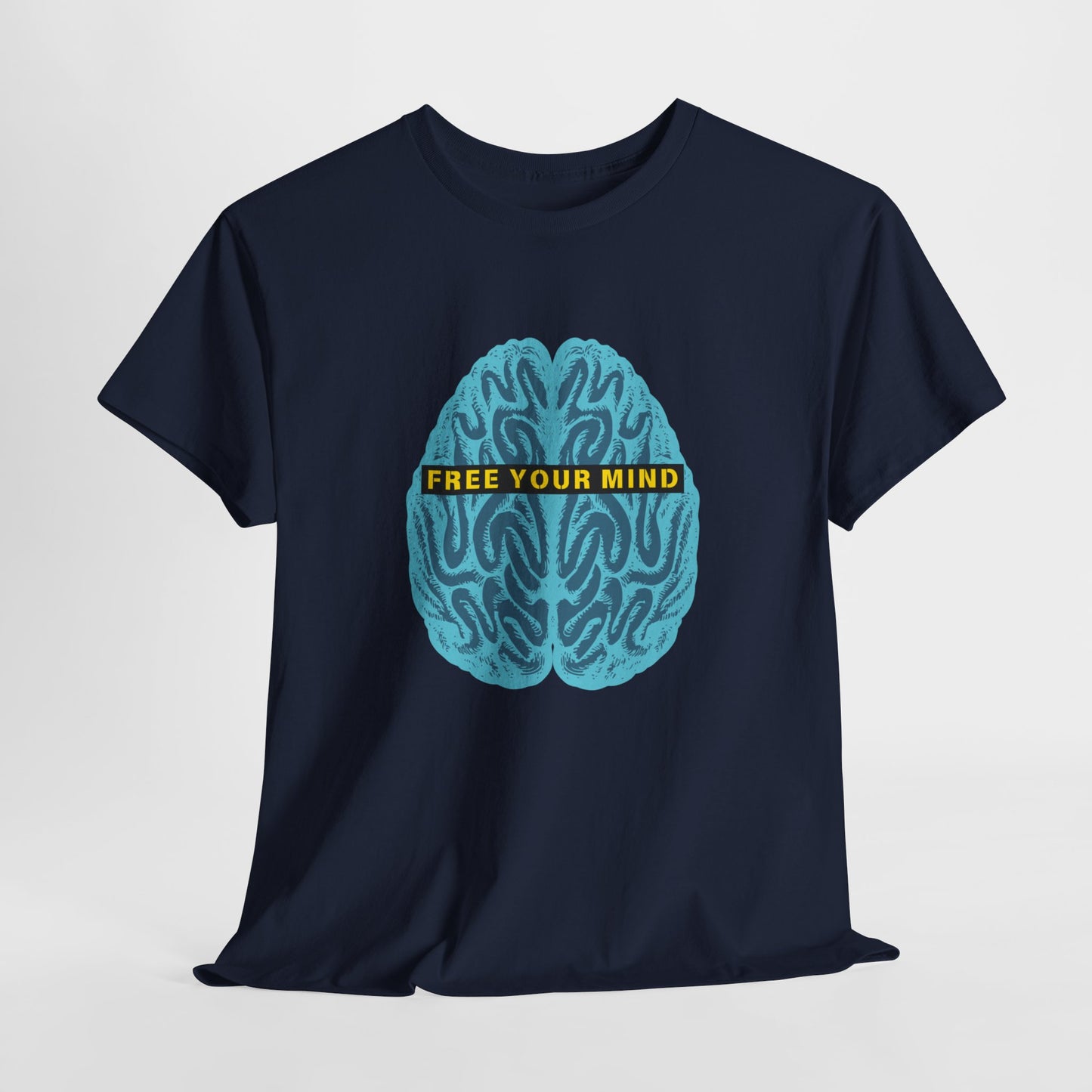 Unisex Heavy Cotton Graphic design (Free Your Mind) T-shirt