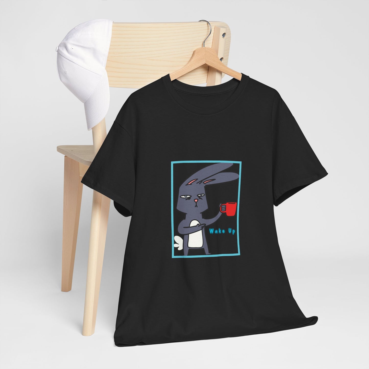 Unisex Heavy Cotton Graphic design (Wake Up) T-shirt