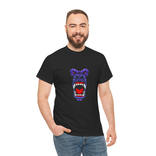 Unisex Heavy Cotton Graphic Design (Gorilla)  T-shirt