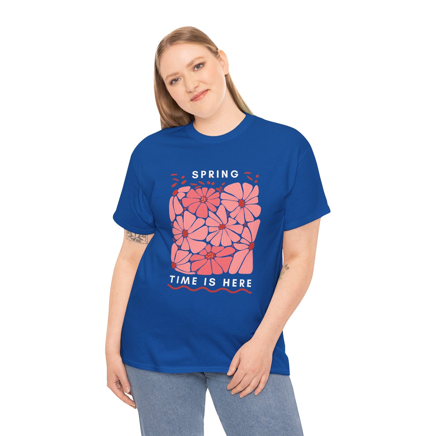 Unisex Heavy Cotton Graphic Design (Spring Time is Here) T-shirt