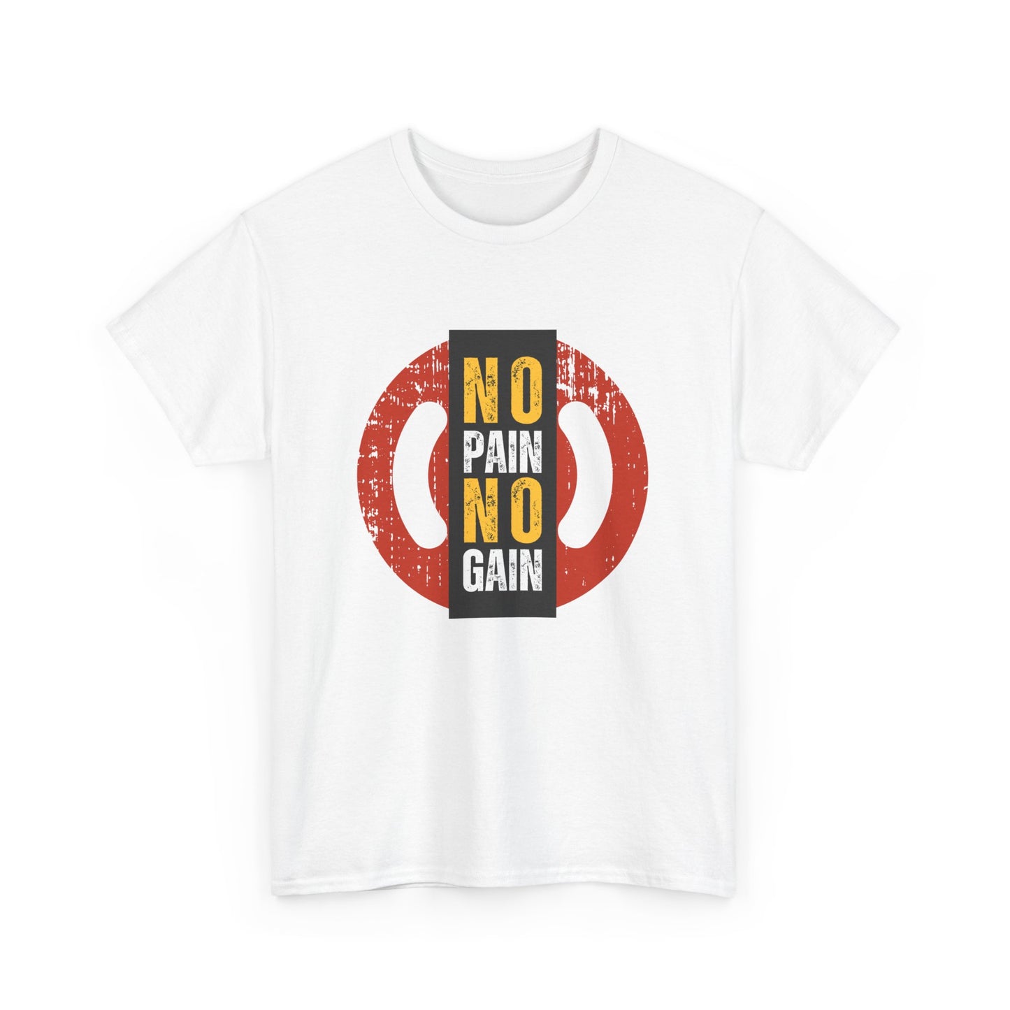 Unisex Heavy Cotton Graphic design (No Pain No Gain) T-shirt