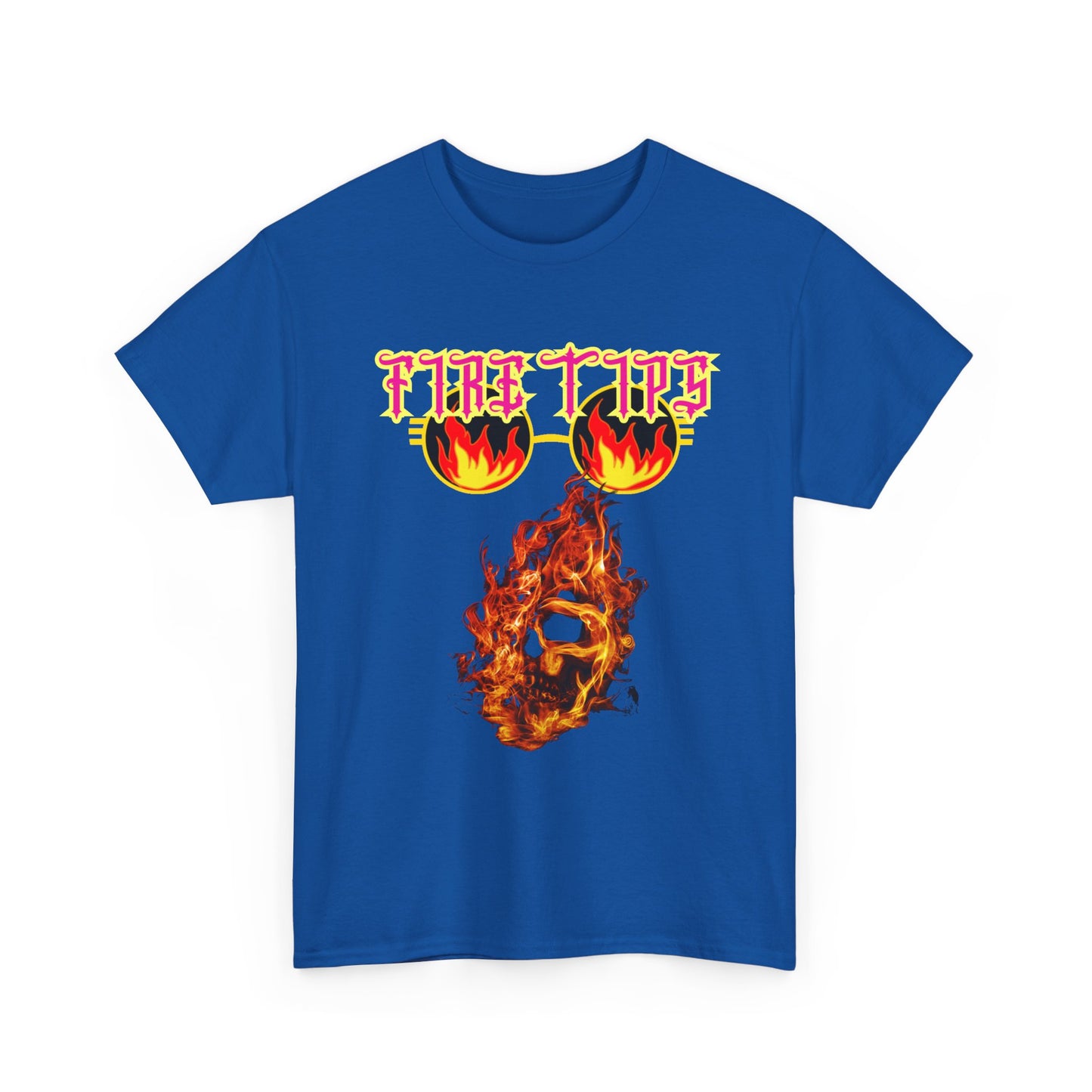 Unisex Heavy Cotton Graphic design (Fire Tips) T-shit