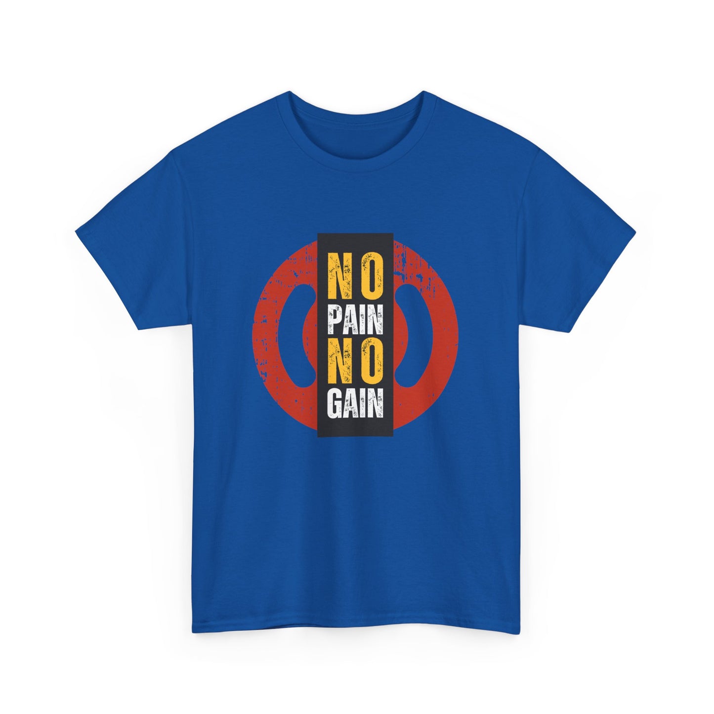 Unisex Heavy Cotton Graphic design (No Pain No Gain) T-shirt