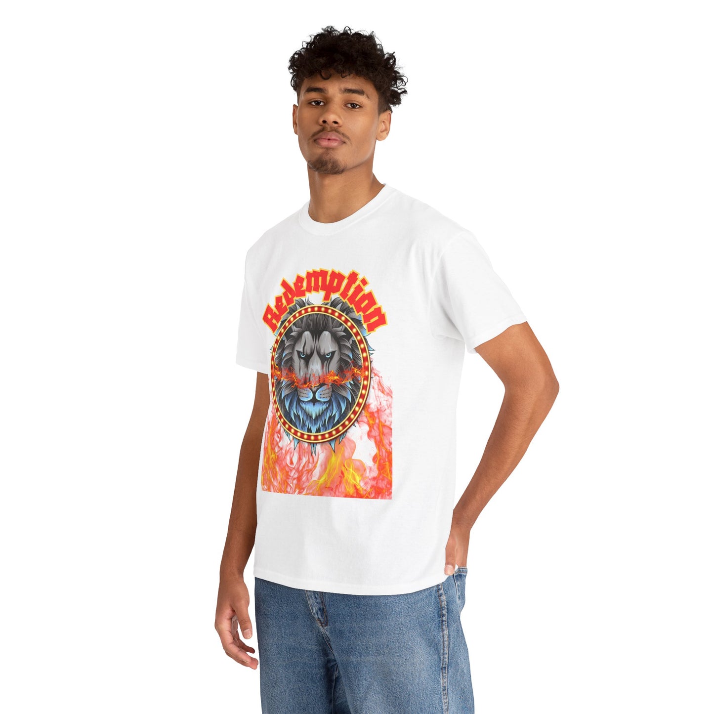 Unisex Heavy Cotton Graphic Design (Redemption) T-shirt