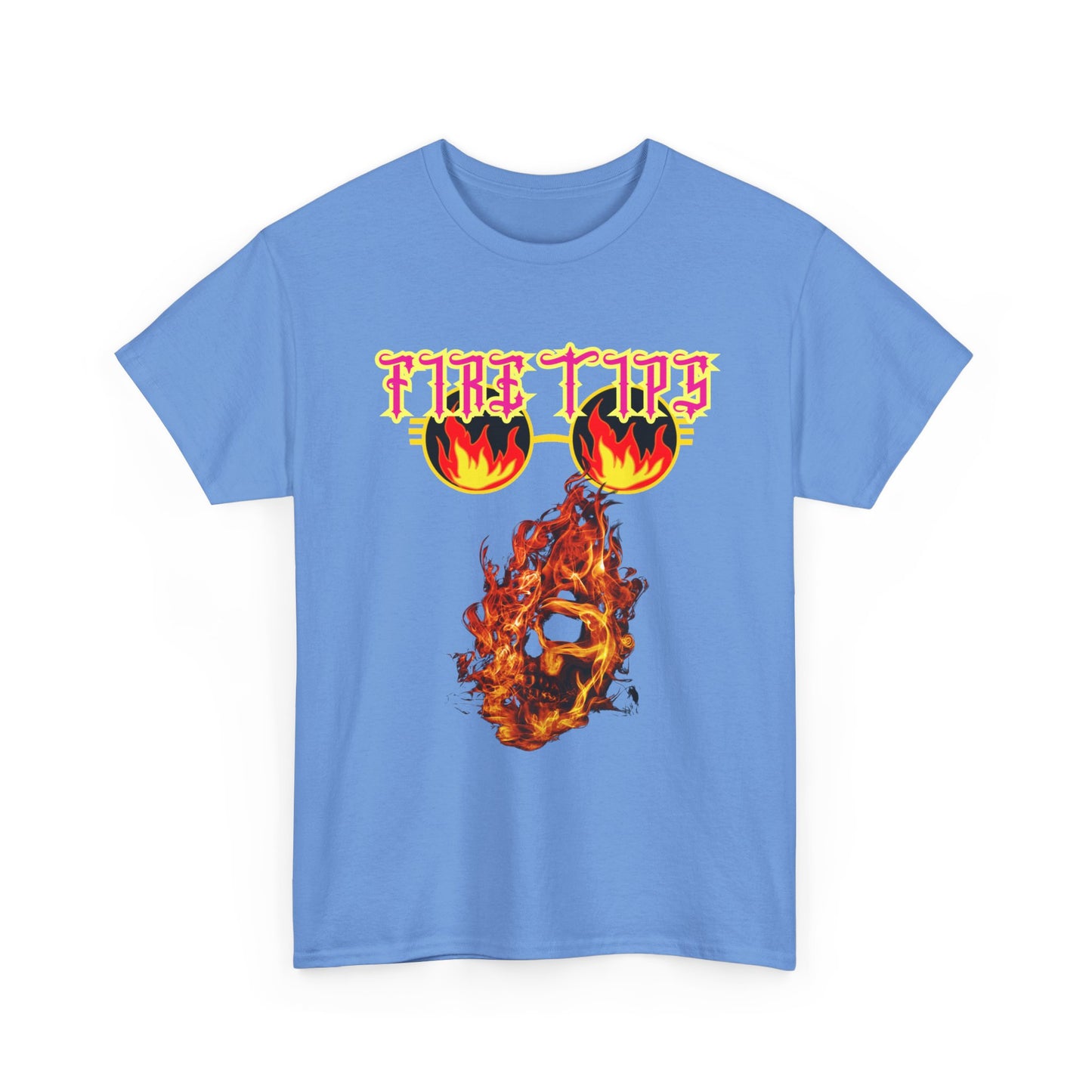 Unisex Heavy Cotton Graphic design (Fire Tips) T-shit