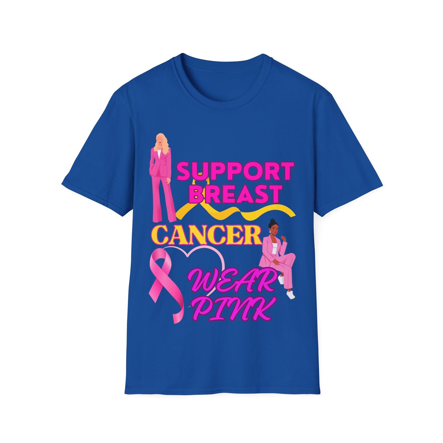 Unisex Softstyle (SUPPORT BREAST CANCER) T-Shirt