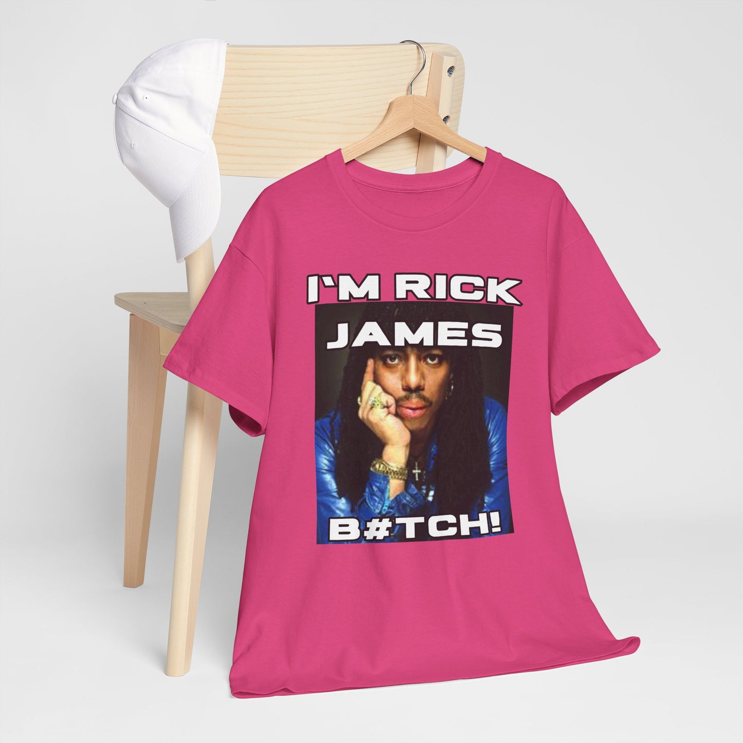 Unisex Heavy Cotton Graphic design (I'm Rick James B#tch) T-shirt