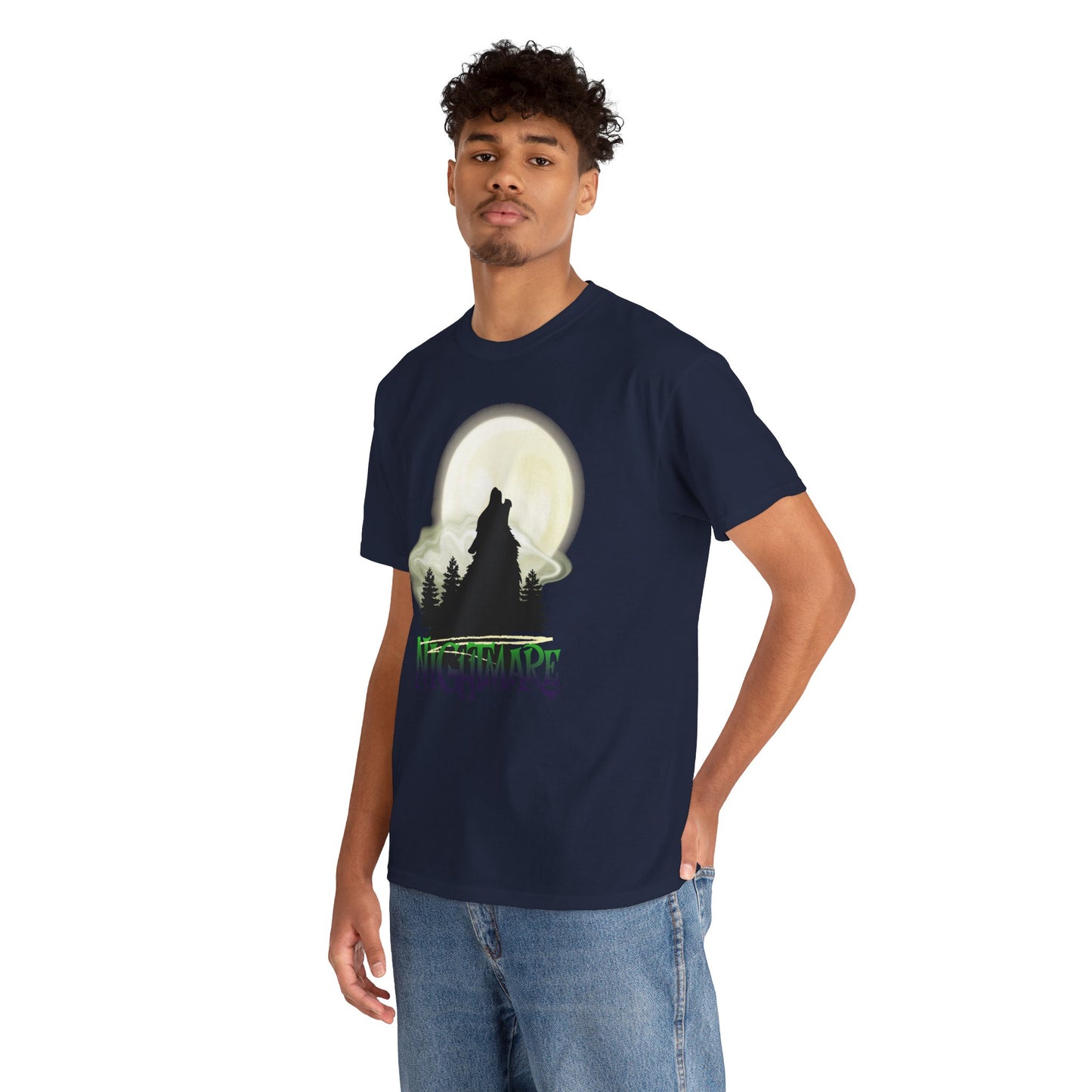 Unisex Heavy Cotton Graphic design (Nightmare) T-shirt