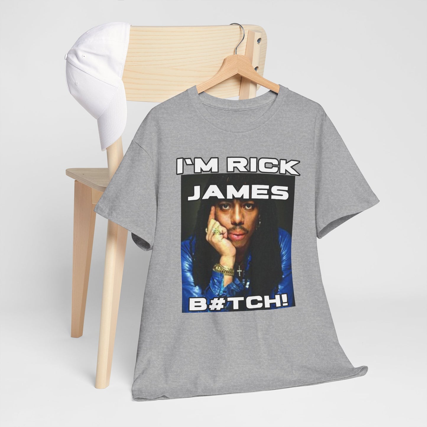 Unisex Heavy Cotton Graphic design (I'm Rick James B#tch) T-shirt