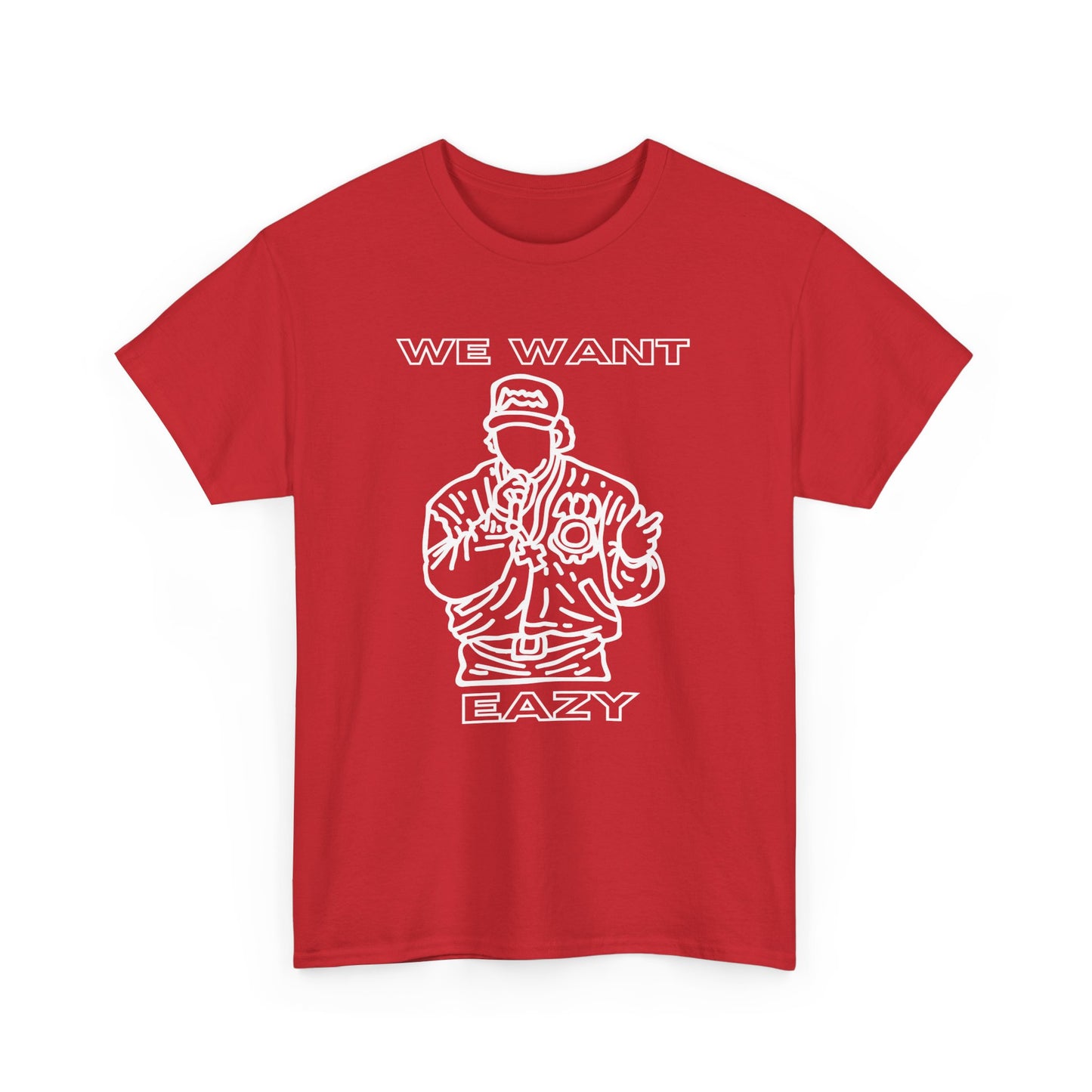 Unisex Heavy Cotton Graphic Design (We Want Eazy) T-shirt