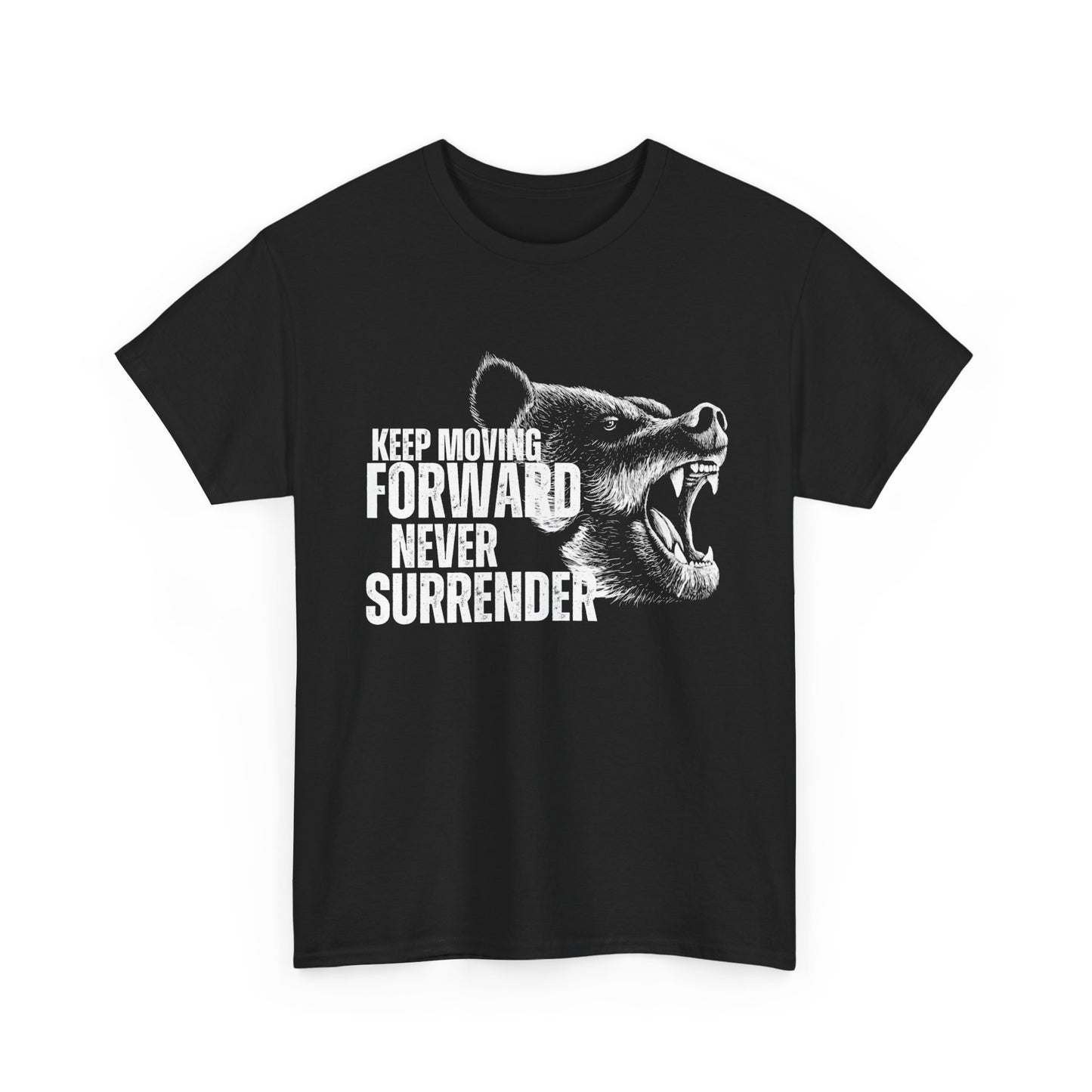 Unisex Heavy Cotton Graphic design (Never Surrender) T-shirt