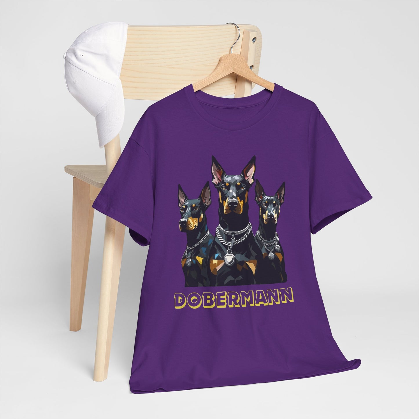 Unisex Heavy Cotton Graphic design (Dobermann) T-shirt