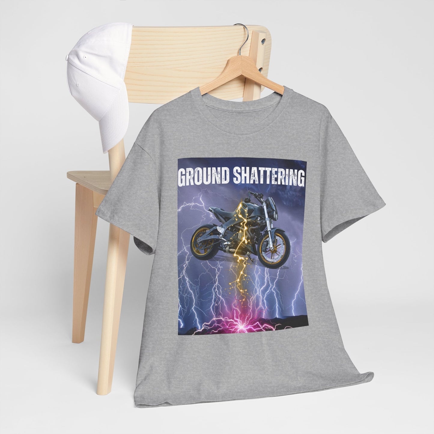 Unisex Heavy Cotton Graphic Design (Ground Shattering) T-shirt