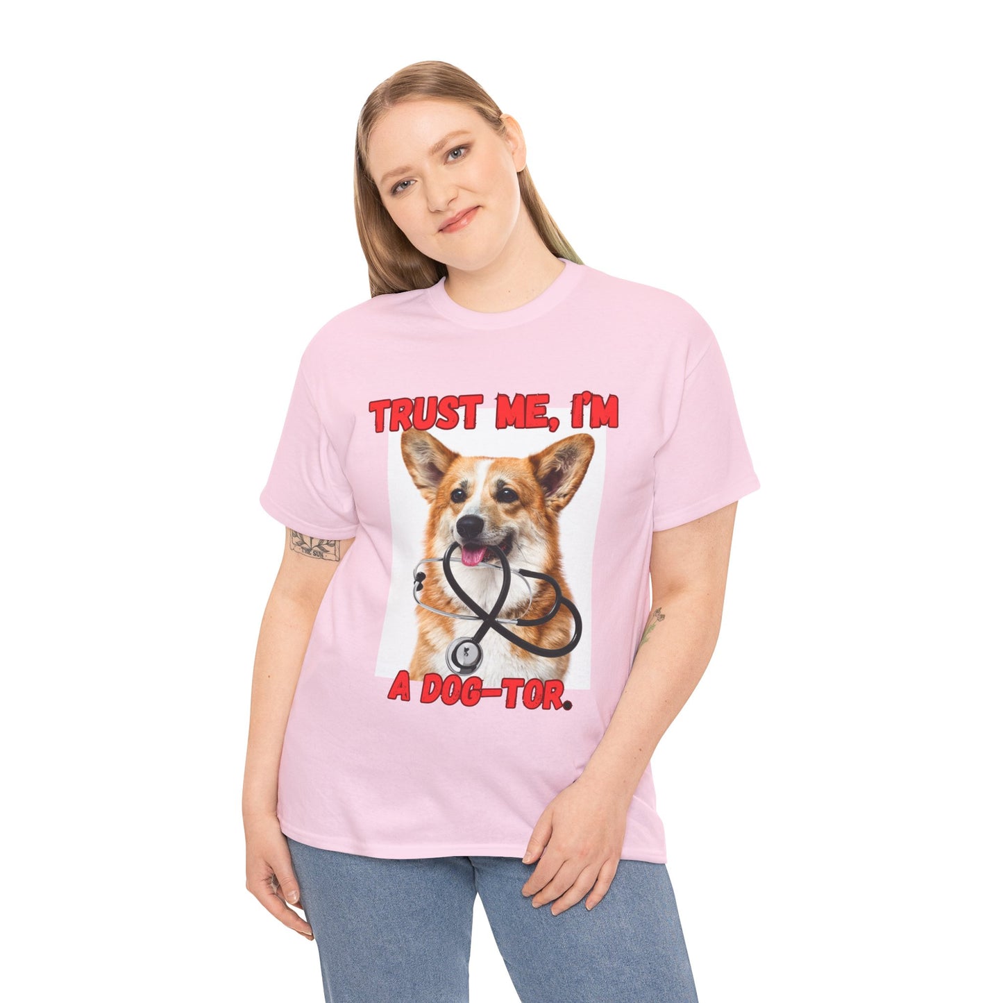 Unisex Heavy Cotton Graphic Design (DOG JOKE) T-shirt