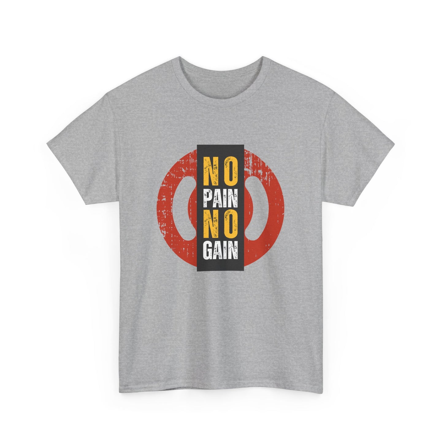 Unisex Heavy Cotton Graphic design (No Pain No Gain) T-shirt