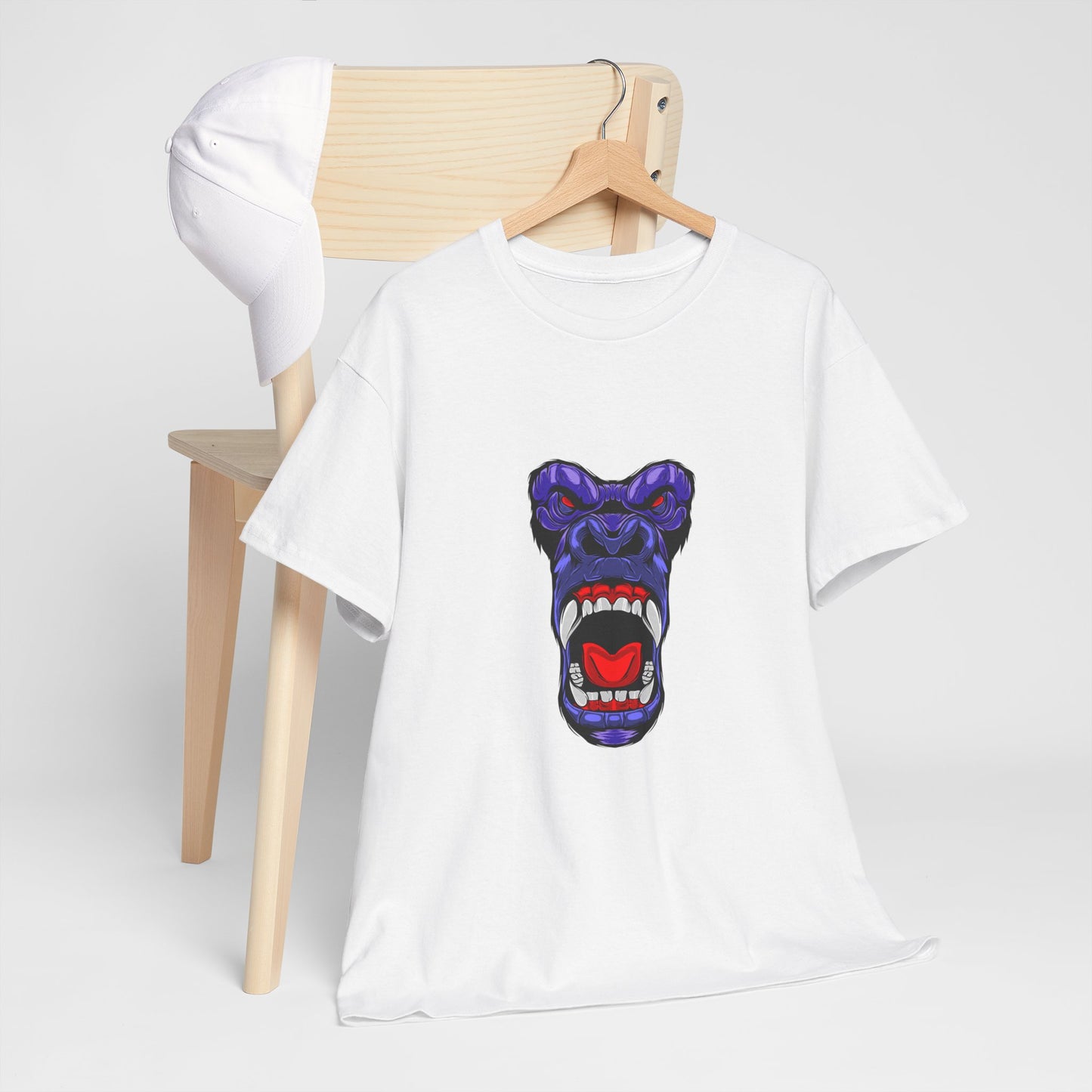 Unisex Heavy Cotton Graphic Design (Gorilla)  T-shirt