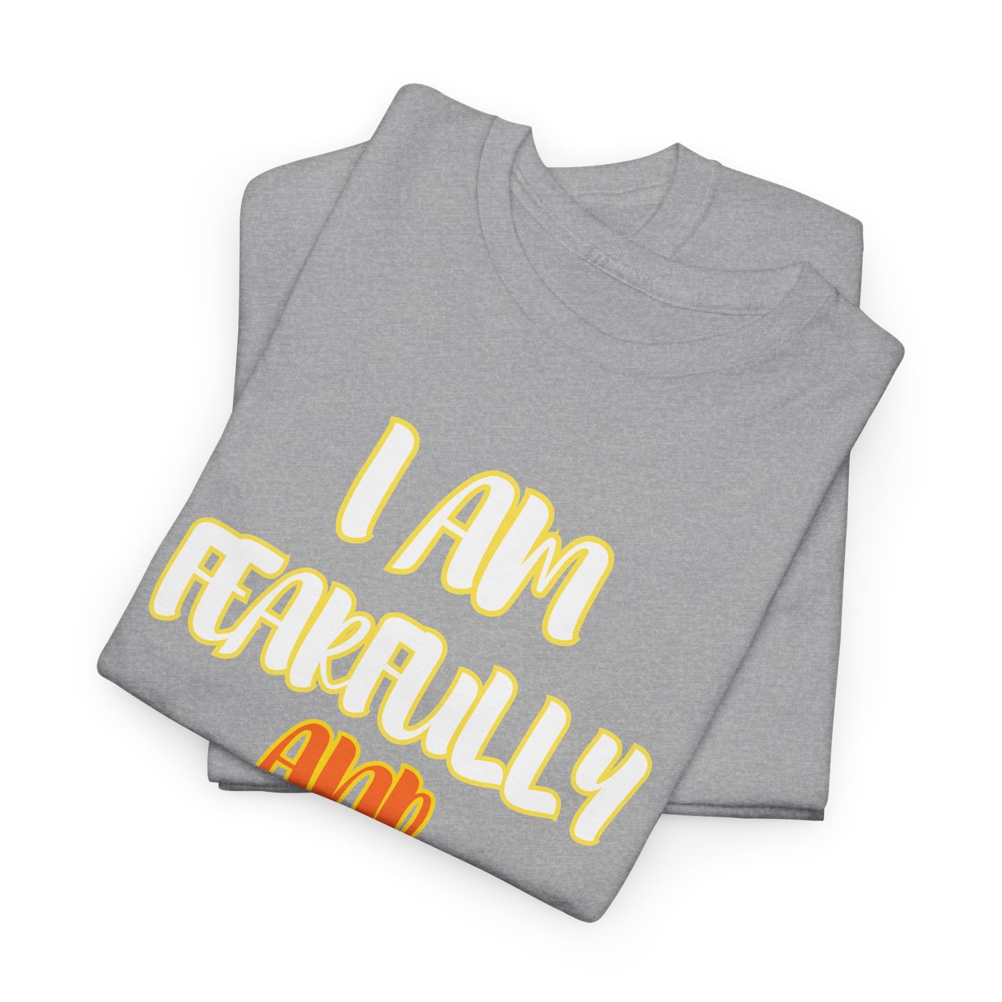 Unisex Heavy Cotton Graphic design (I Am Fearfully and Wonderfully Made) T-shirt