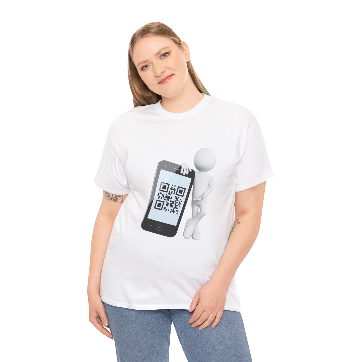 Unisex Heavy Cotton Graphic Design (My Cellphone) T-shirt