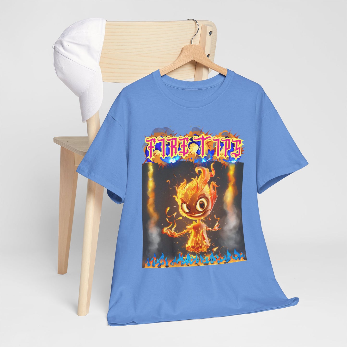 Unisex Heavy Cotton Graphic design (Fire Tip) T-shirt