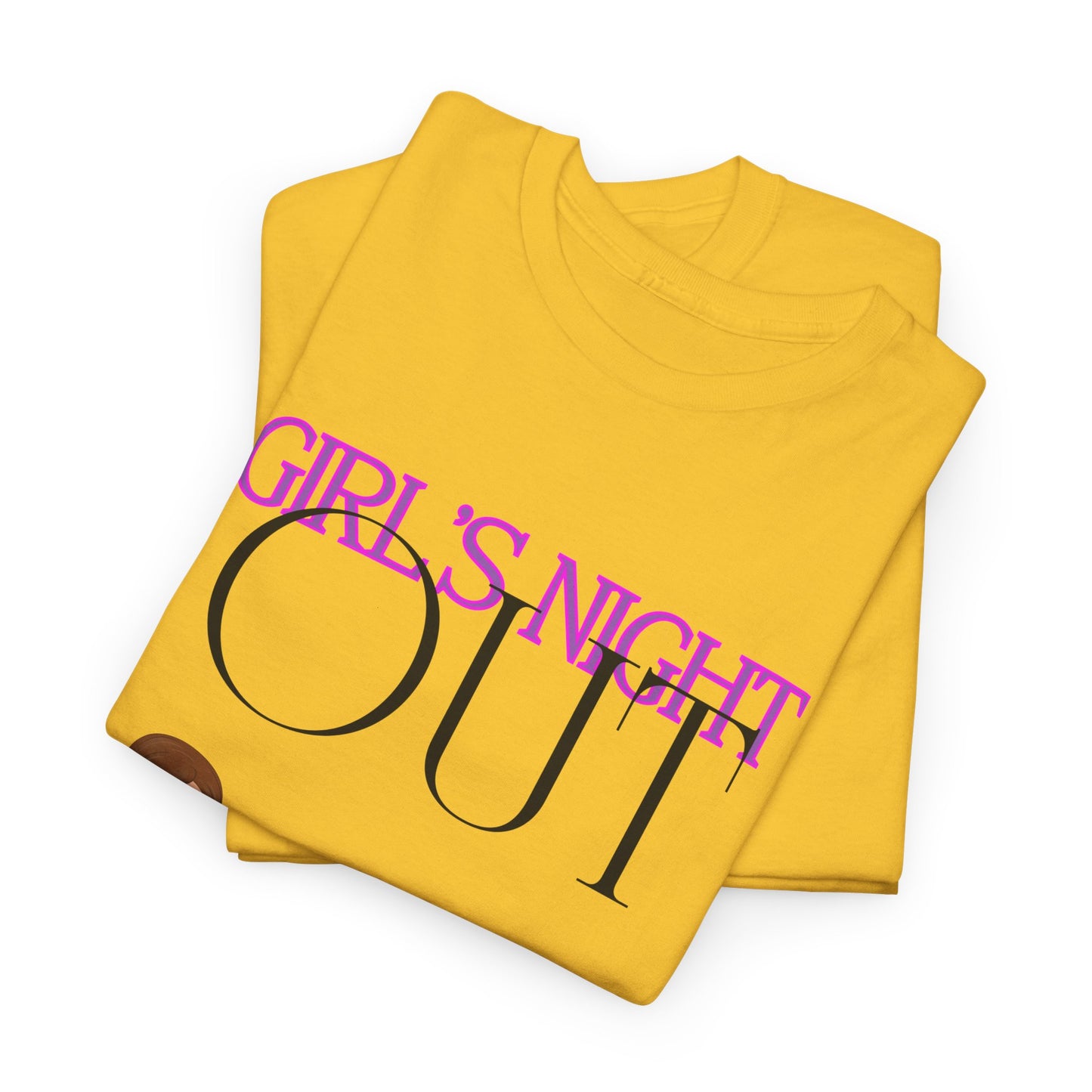 Unisex Heavy Cotton Graphic design (Girl's Night Out) T-shirt