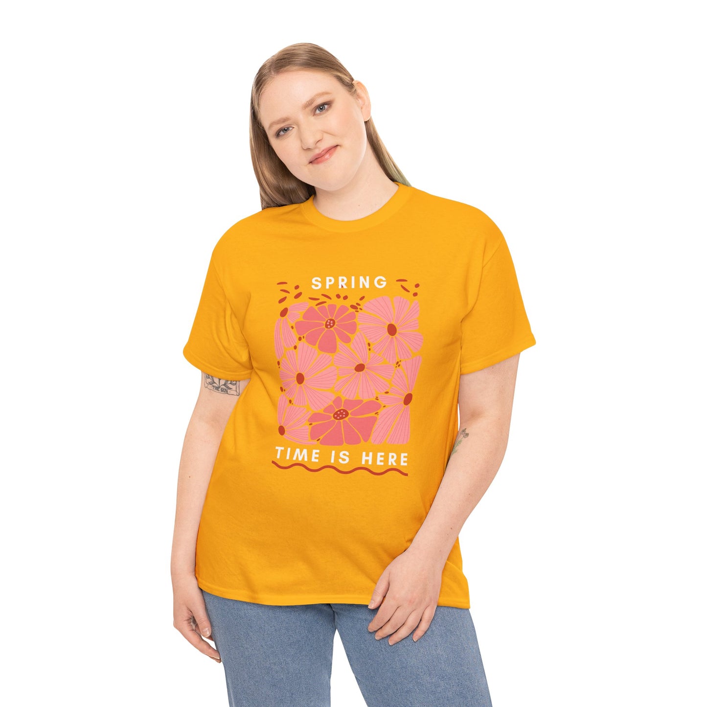 Unisex Heavy Cotton Graphic Design (Spring Time is Here) T-shirt