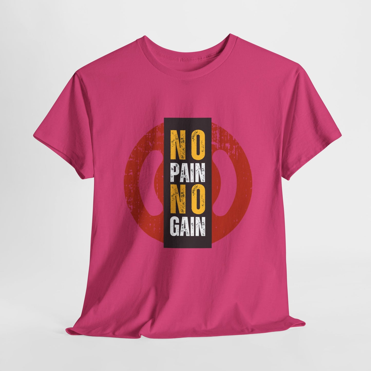 Unisex Heavy Cotton Graphic design (No Pain No Gain) T-shirt