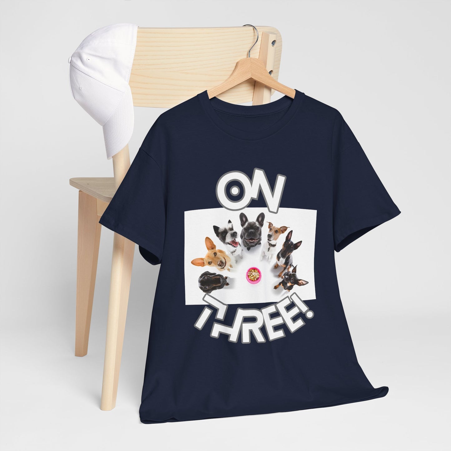 Unisex Heavy Cotton Graphic design (On Three) T-shirt