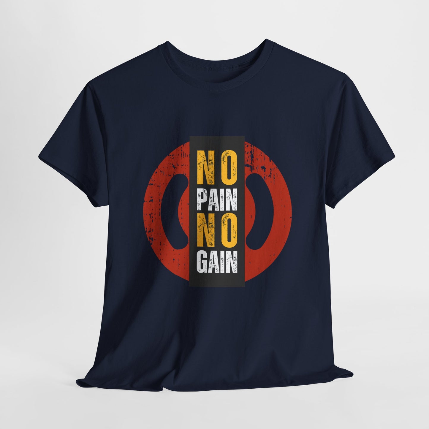 Unisex Heavy Cotton Graphic design (No Pain No Gain) T-shirt