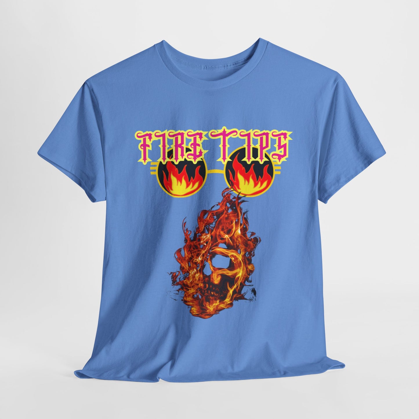 Unisex Heavy Cotton Graphic design (Fire Tips) T-shit