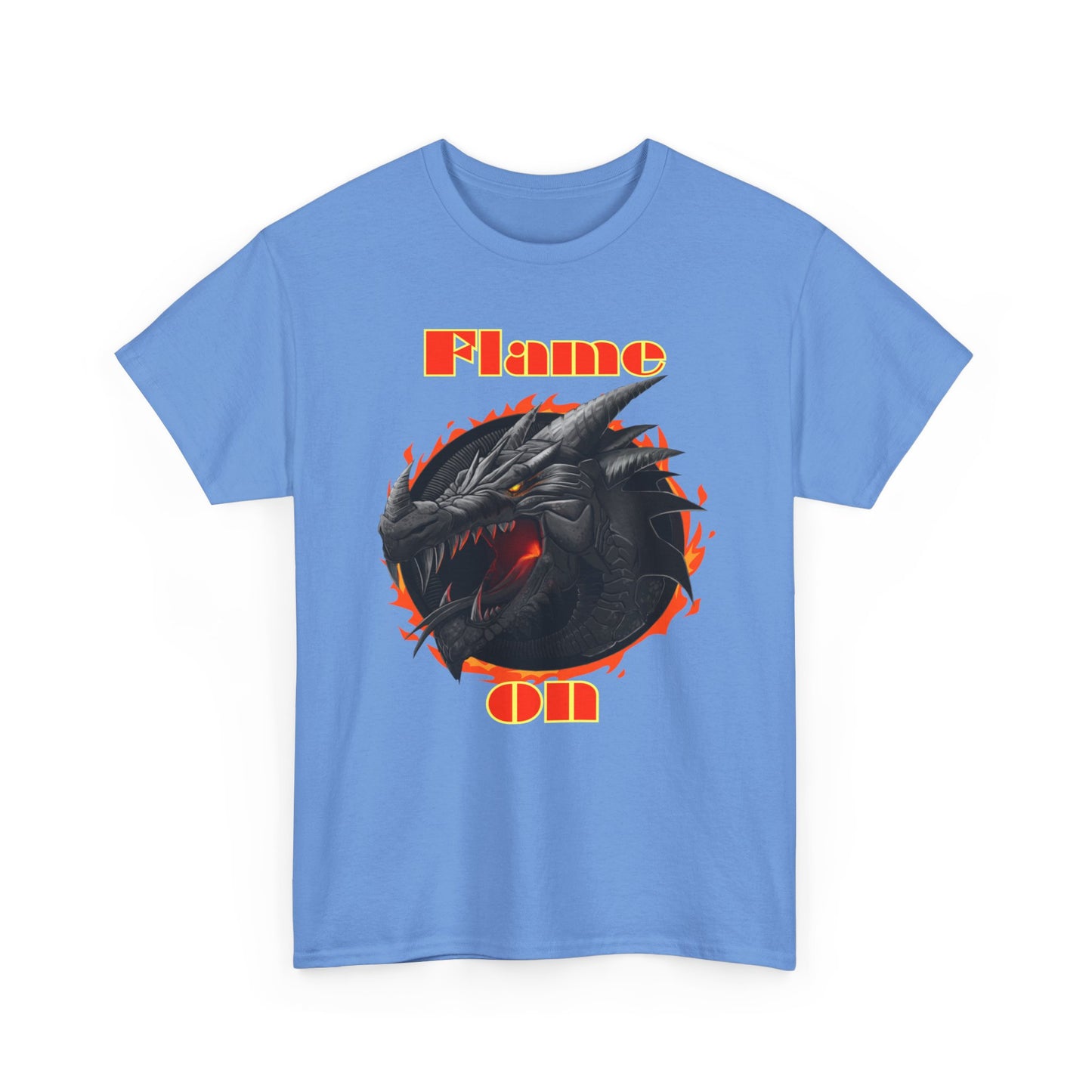 Unisex Heavy Cotton Graphic Design (Flame On) T-shirt