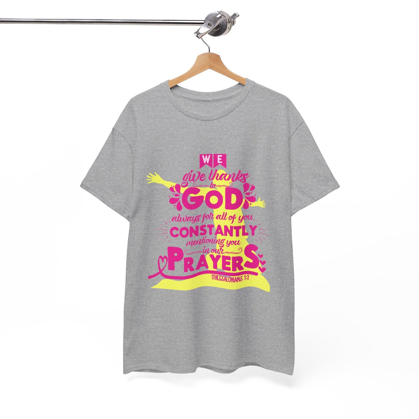 Unisex Heavy Cotton Graphic design (Give Thanks to God) T-shirt