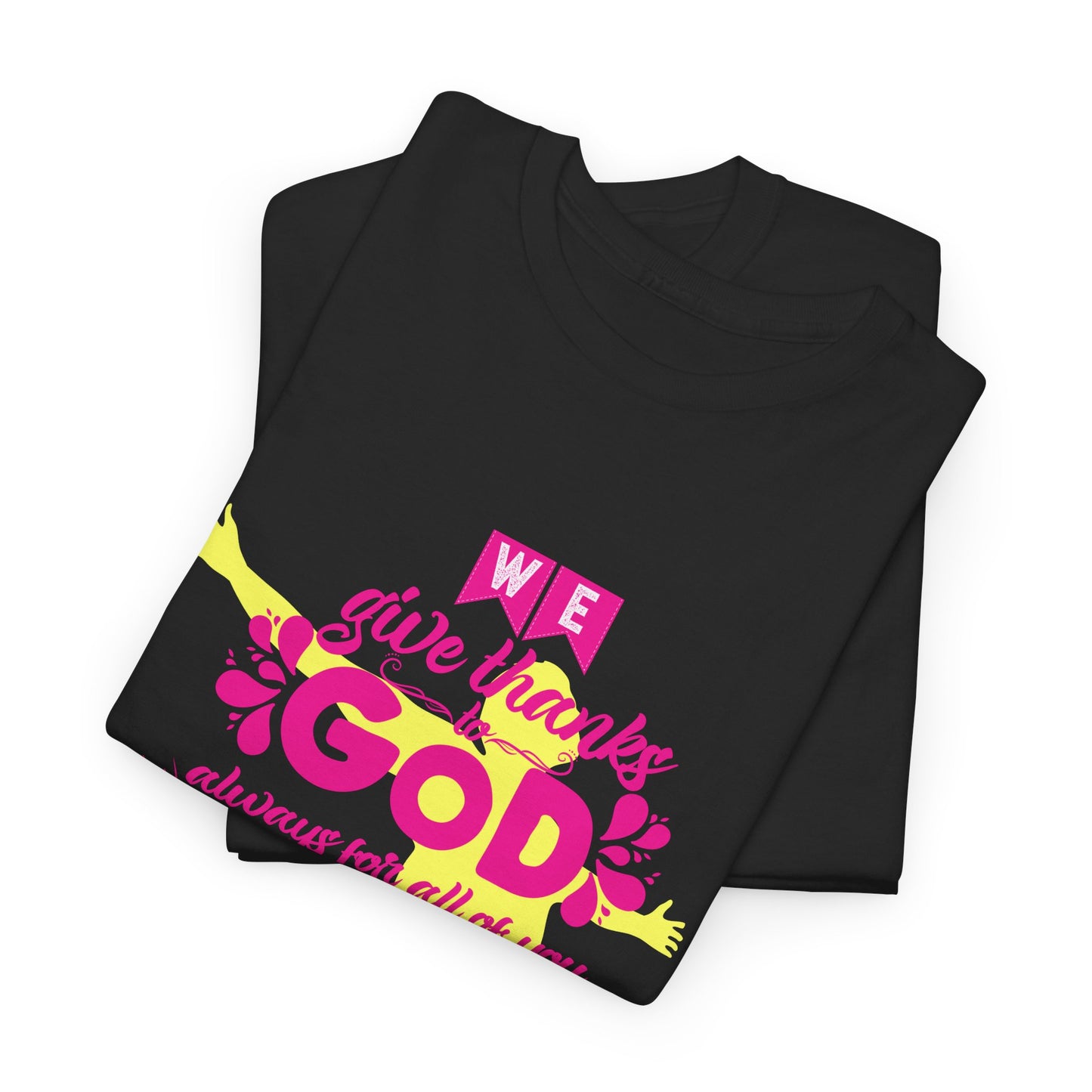 Unisex Heavy Cotton Graphic design (Give Thanks to God) T-shirt