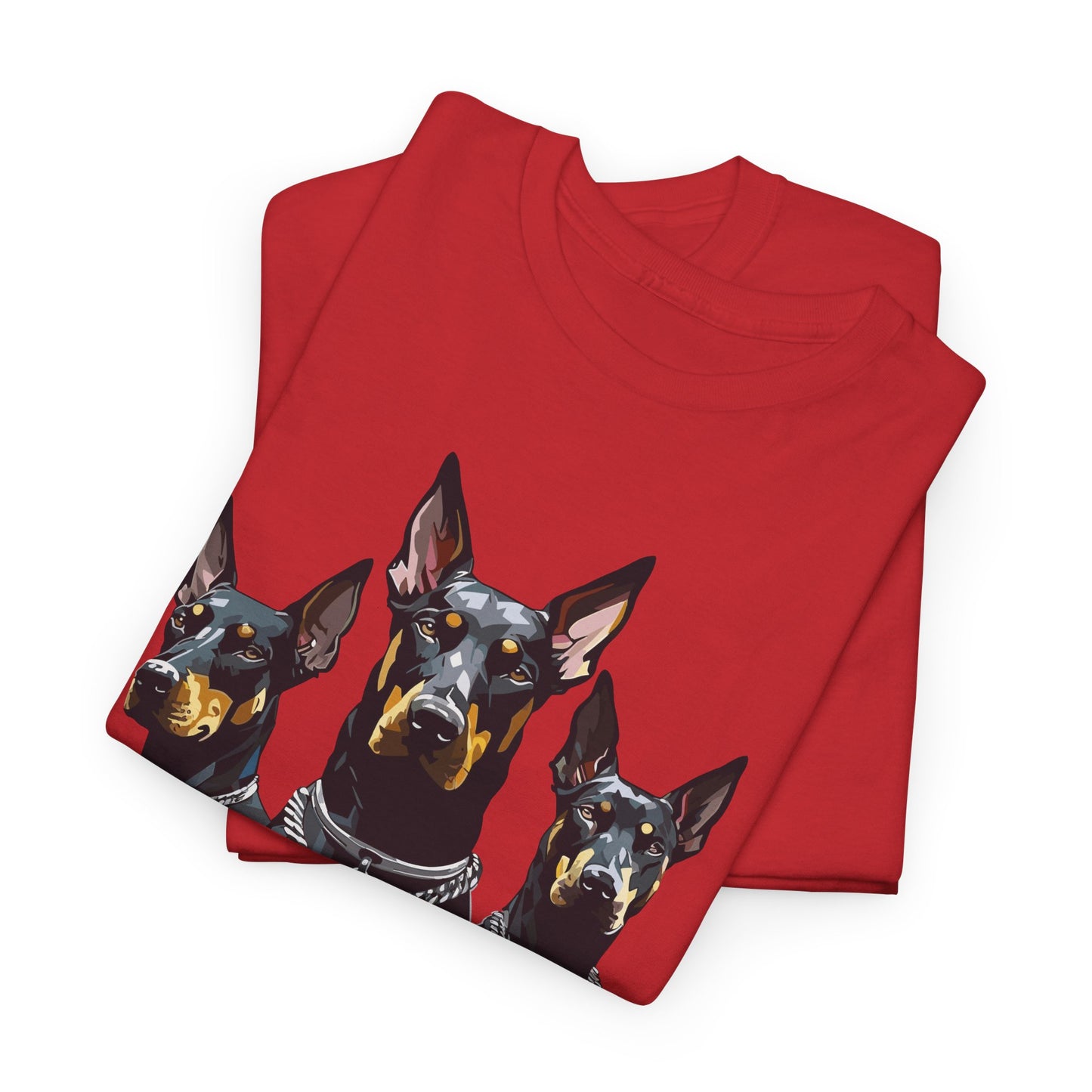 Unisex Heavy Cotton Graphic design (Dobermann) T-shirt