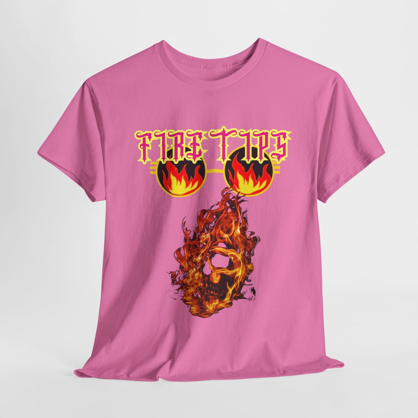 Unisex Heavy Cotton Graphic design (Fire Tips) T-shit