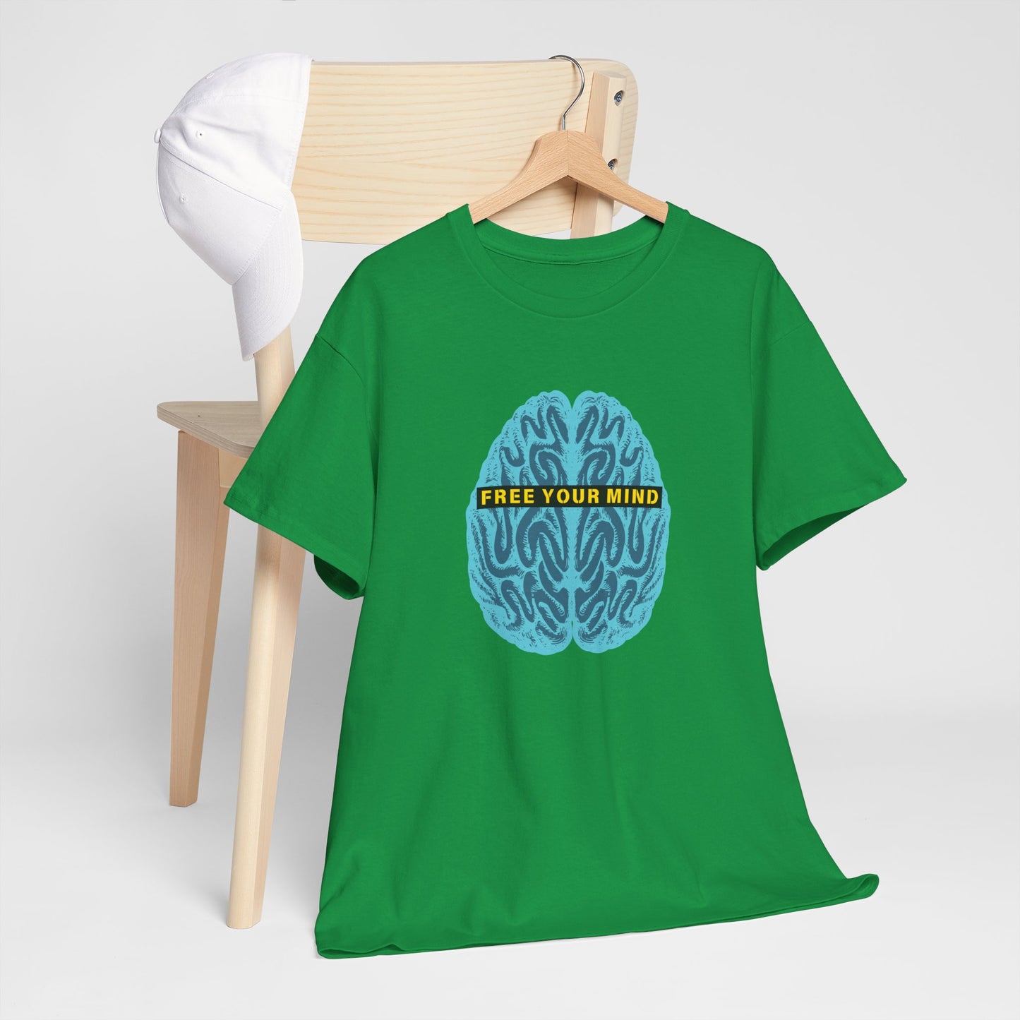 Unisex Heavy Cotton Graphic design (Free Your Mind) T-shirt