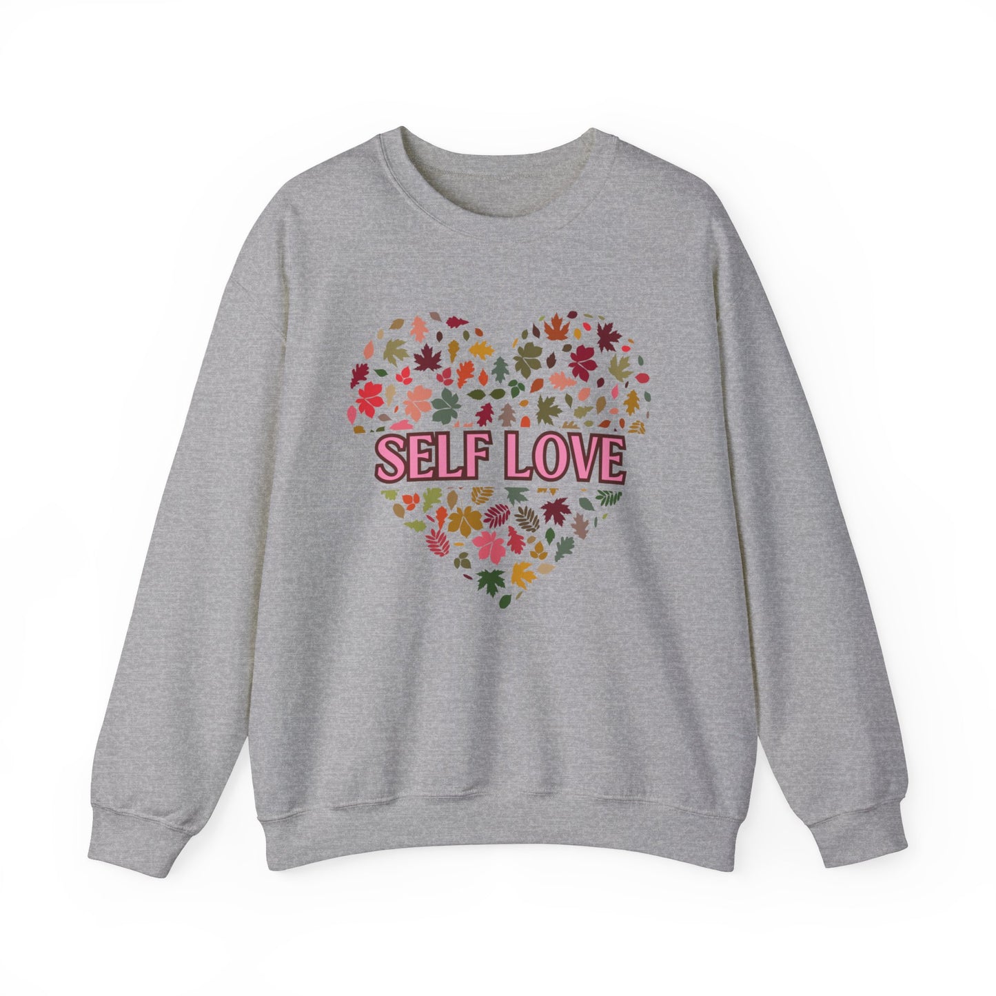 Unisex Graphic design (Self Love) Heavy Blend™ Crewneck Sweatshirt