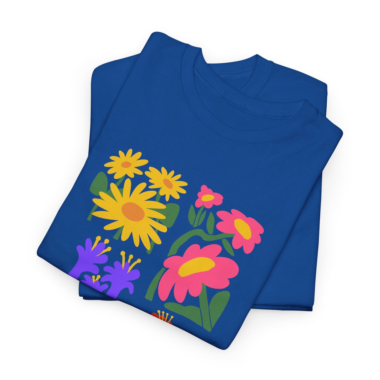 Unisex Heavy Cotton Graphic design (Flower Power) T-shirt