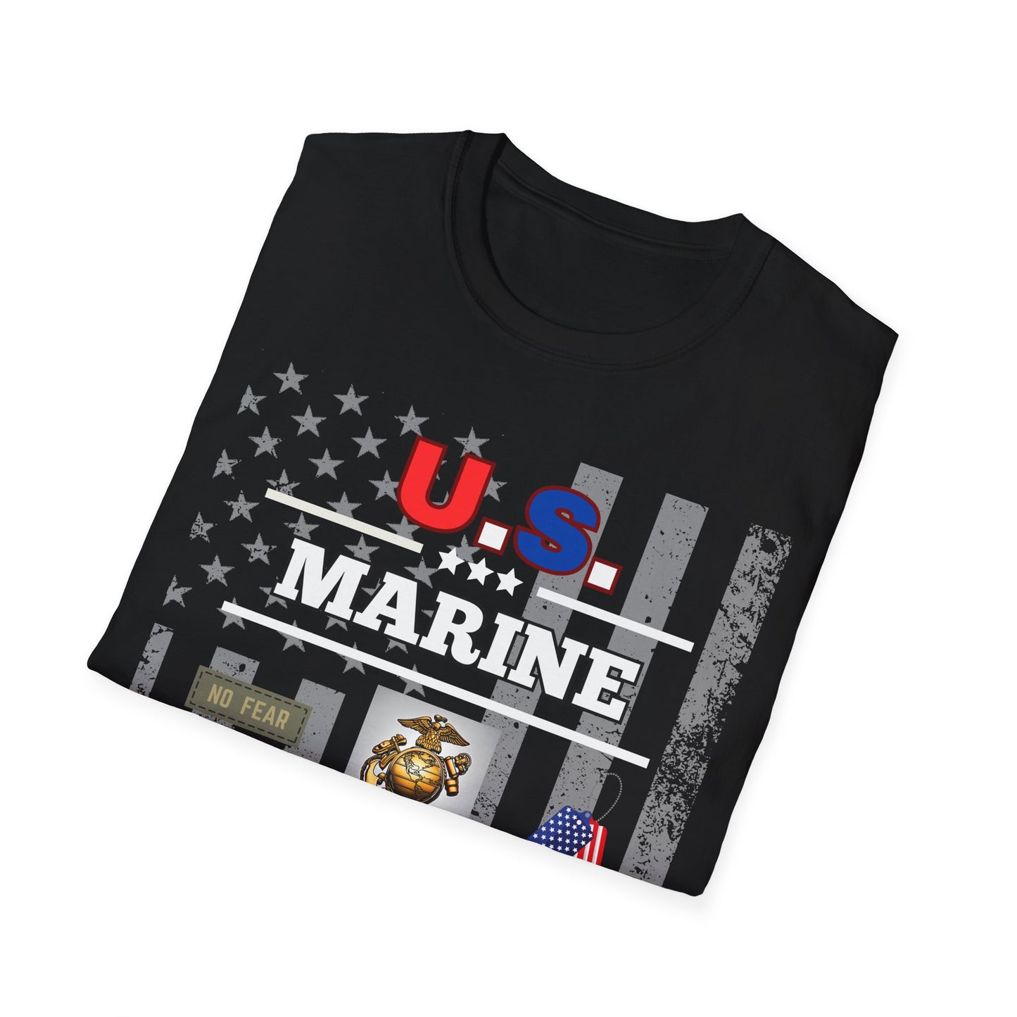 Unisex Softstyle (Marine Veteran) T-Shirt