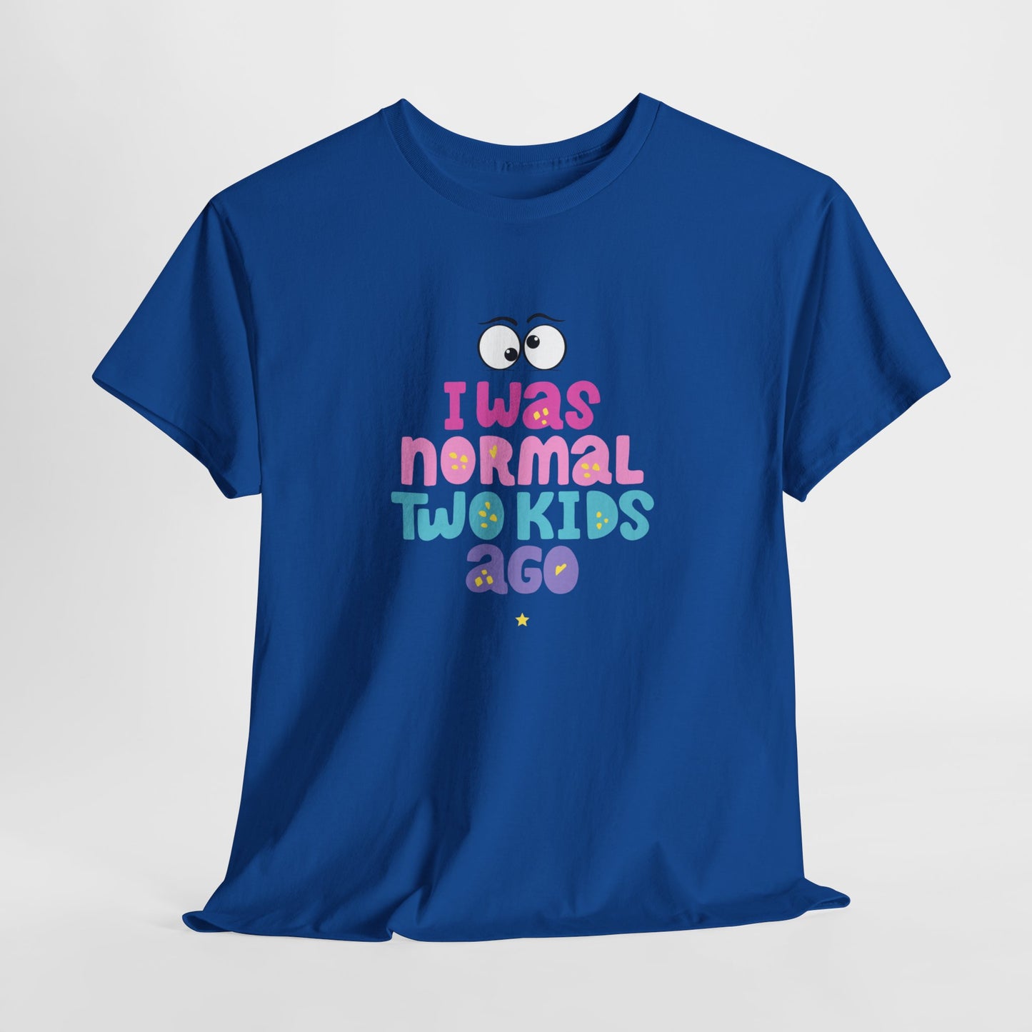 Unisex Heavy Cotton Graphic design (I Was Normal) T-shirt