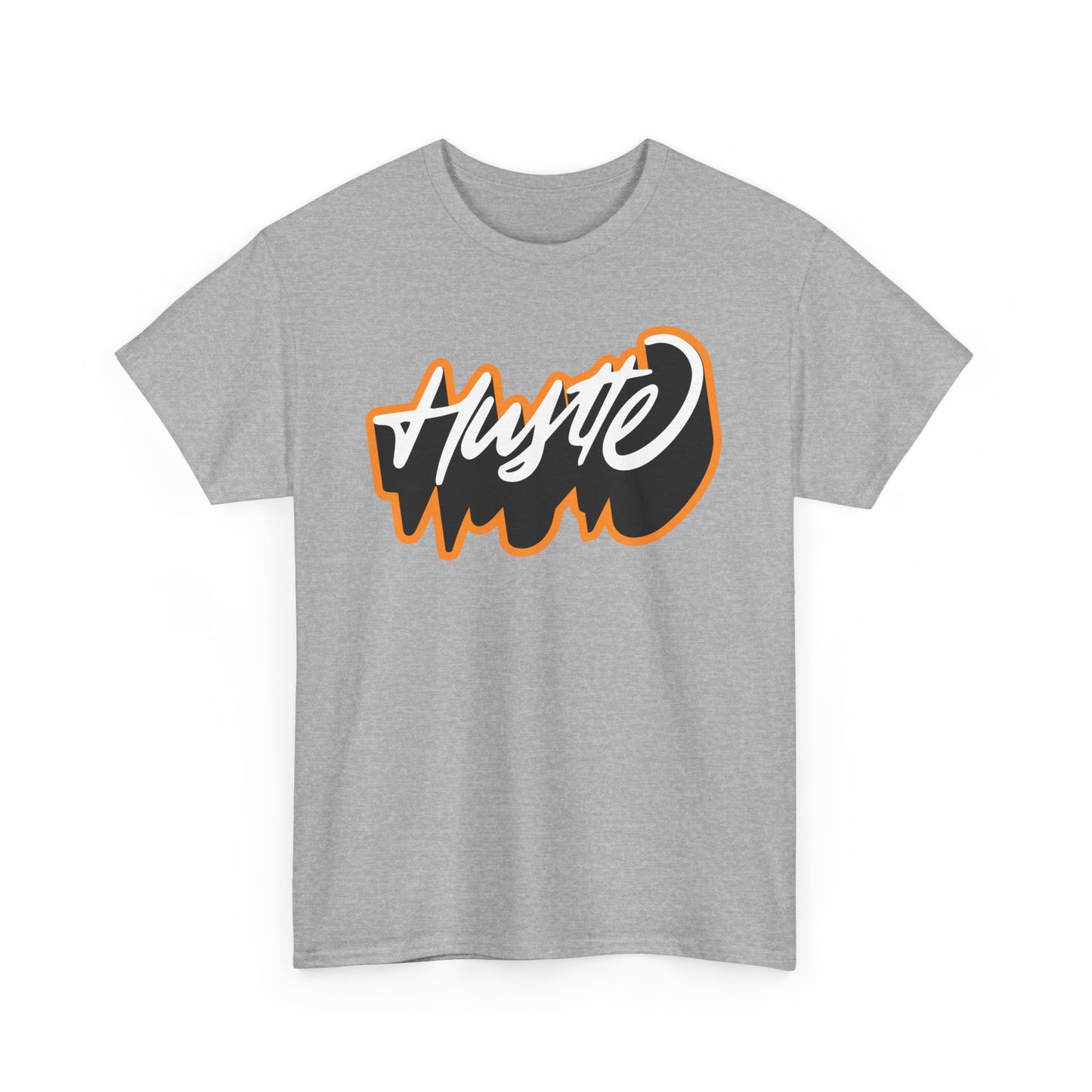 Unisex Heavy Cotton Graphic design (Hustle) T-shirt