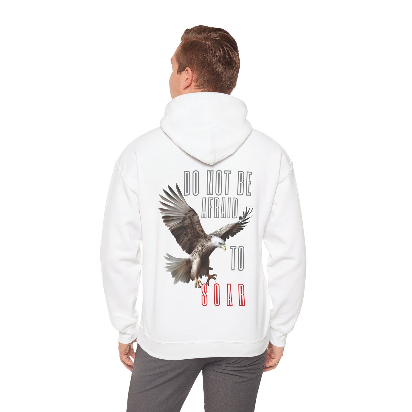 Unisex Heavy Blend™ Hooded Graphic Design (SOAR) Sweatshirt