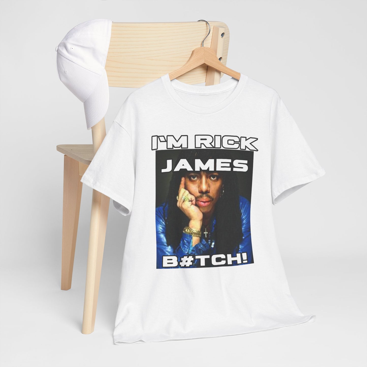 Unisex Heavy Cotton Graphic design (I'm Rick James B#tch) T-shirt