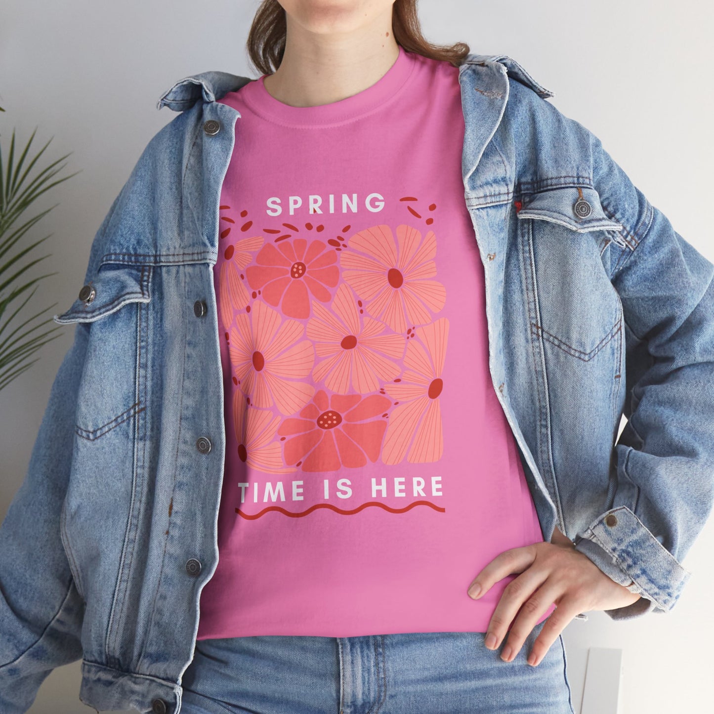 Unisex Heavy Cotton Graphic Design (Spring Time is Here) T-shirt