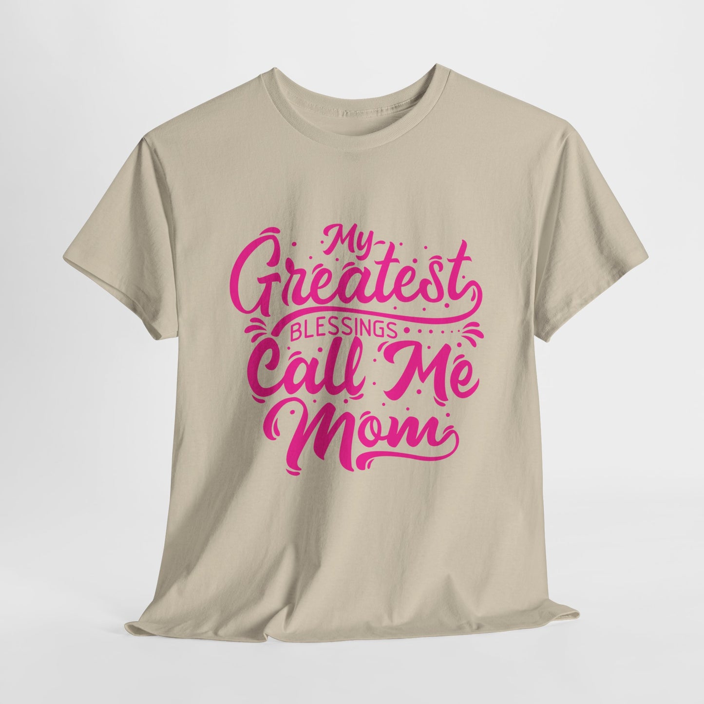 Unisex Heavy Cotton Graphic design (Call Me Mom) T-shirt
