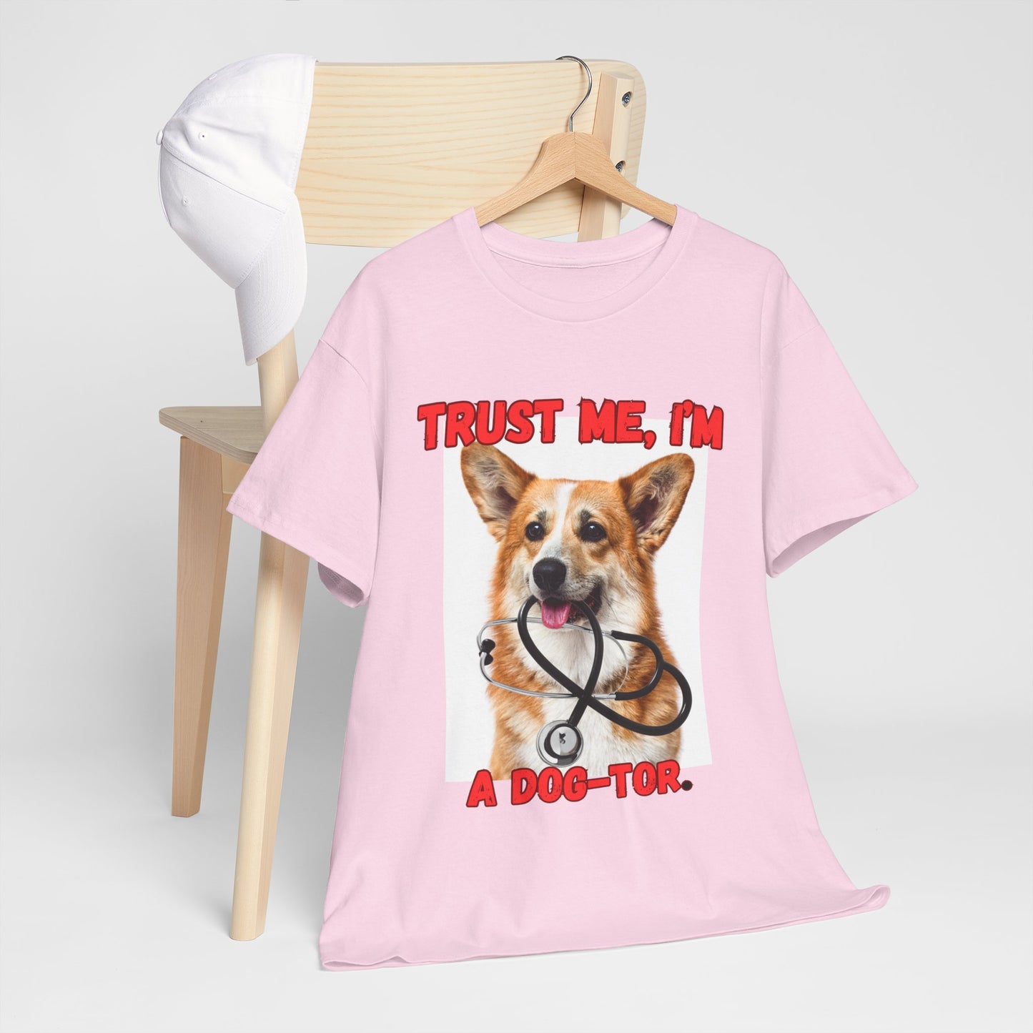 Unisex Heavy Cotton Graphic Design (DOG JOKE) T-shirt