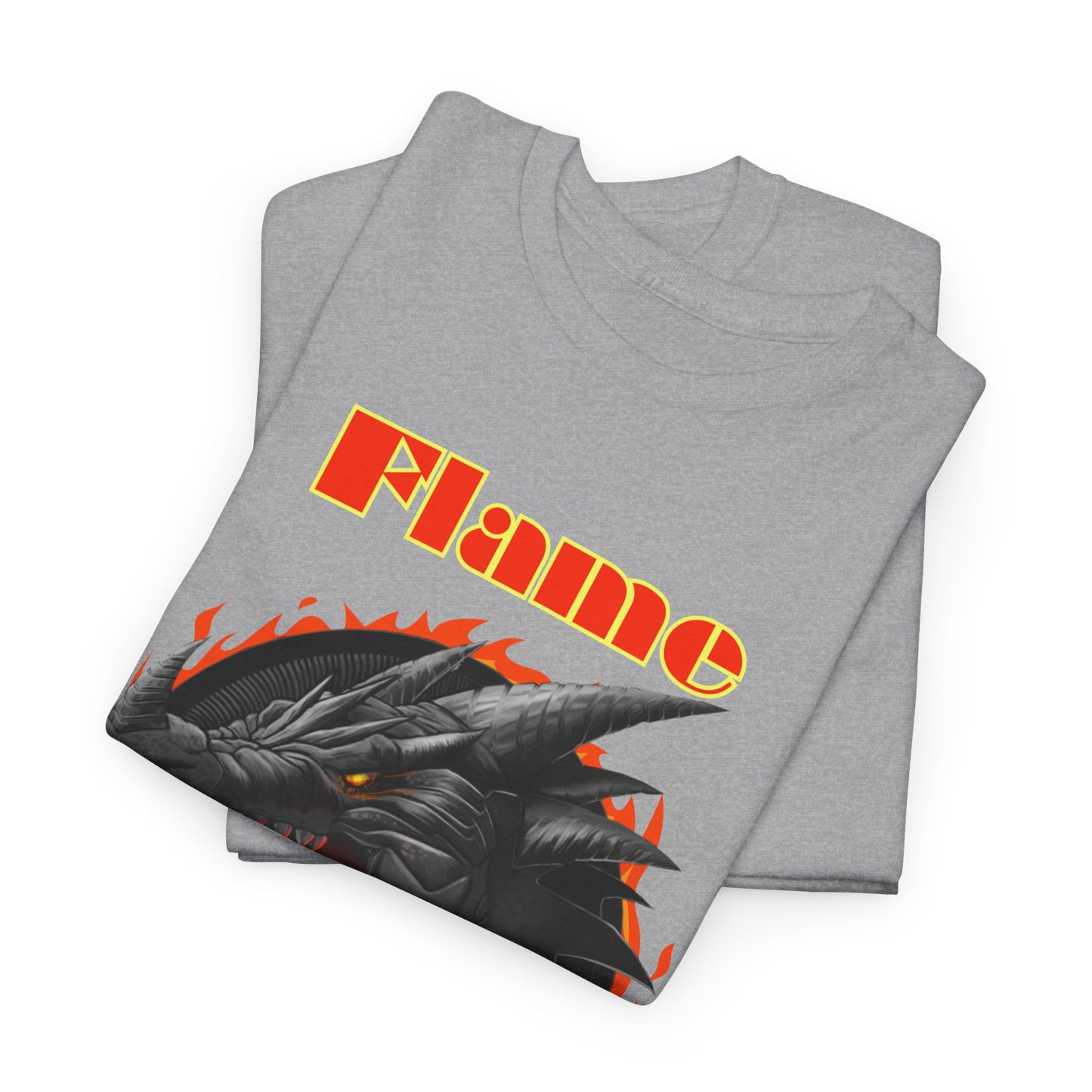 Unisex Heavy Cotton Graphic Design (Flame On) T-shirt