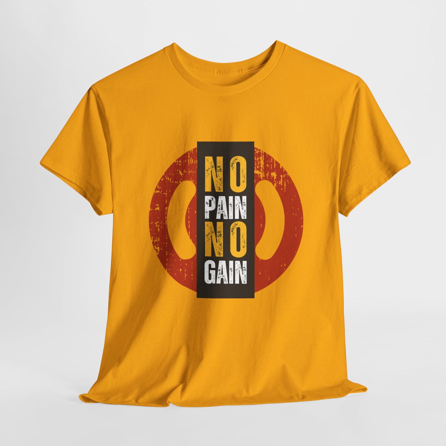 Unisex Heavy Cotton Graphic design (No Pain No Gain) T-shirt